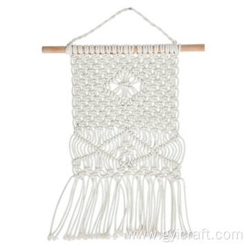 wide macrame wall hanging